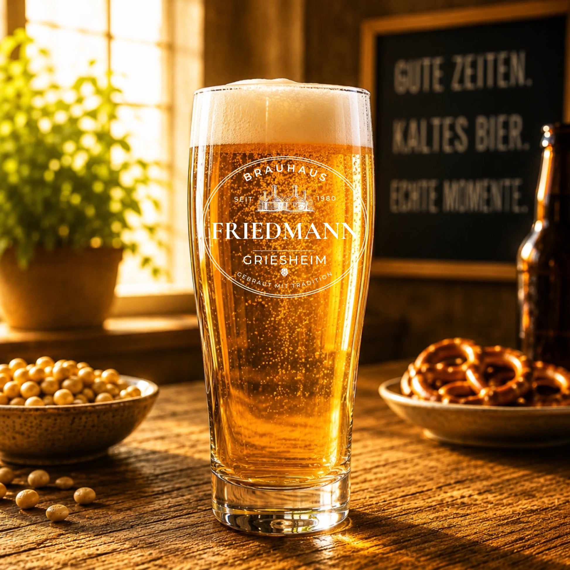 Mockup - Bierglas - Voll