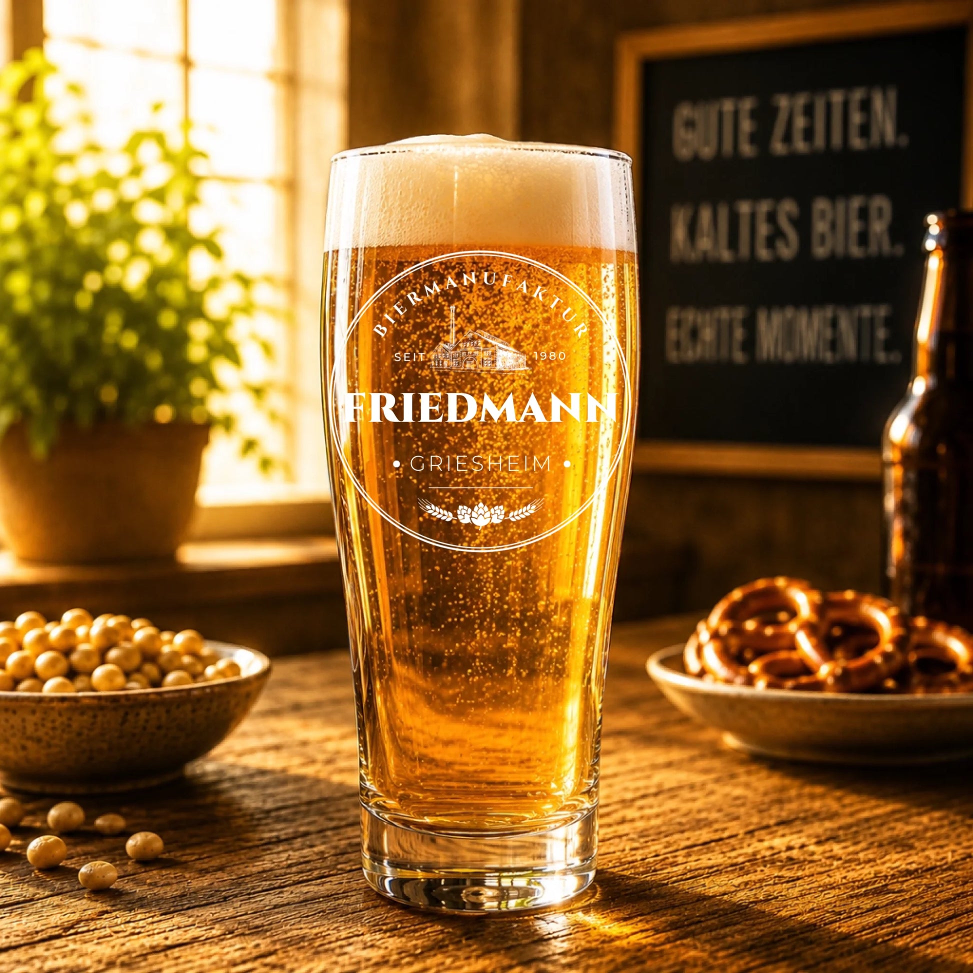 Mockup - Bierglas - Voll
