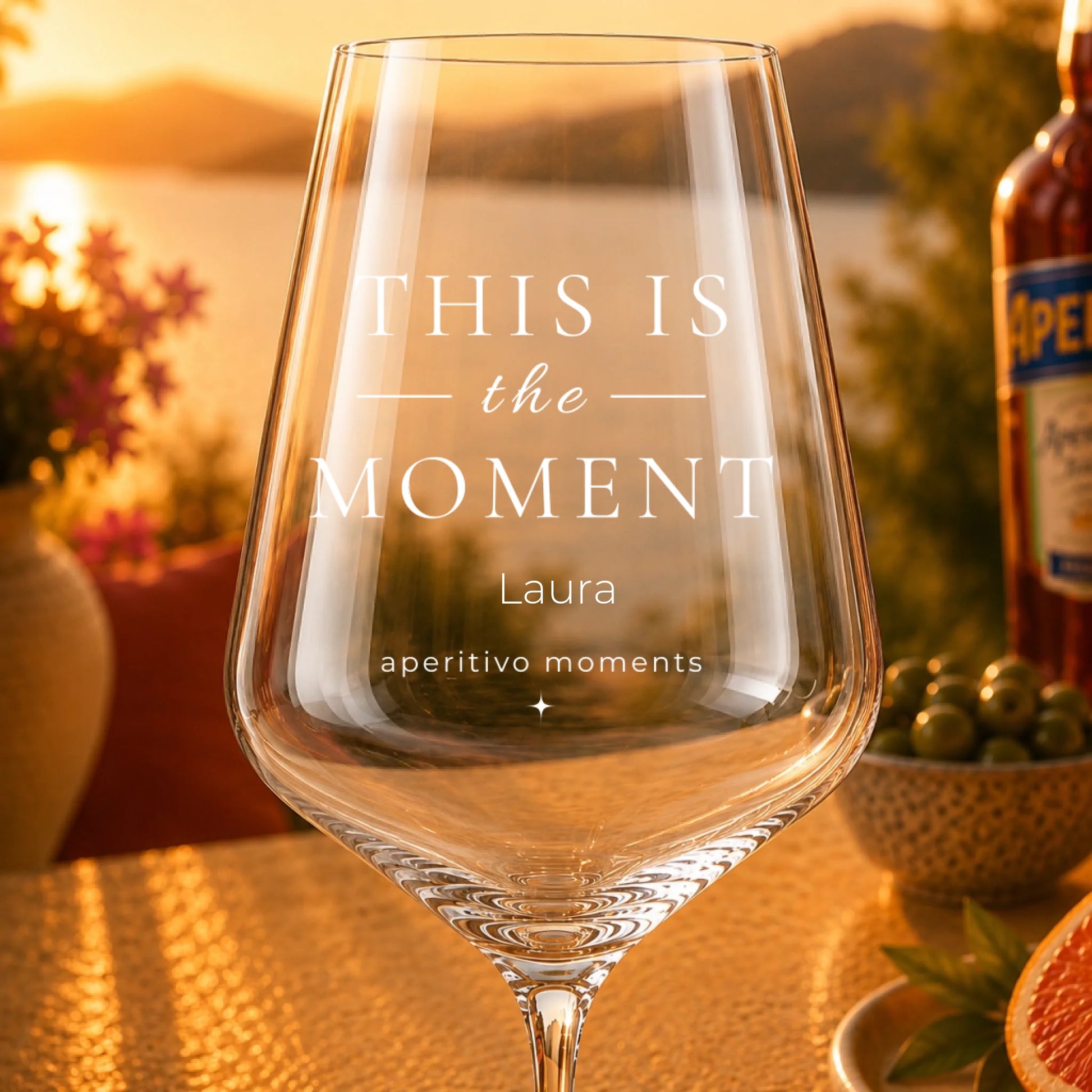 Aperol Mockup - Nah leer
