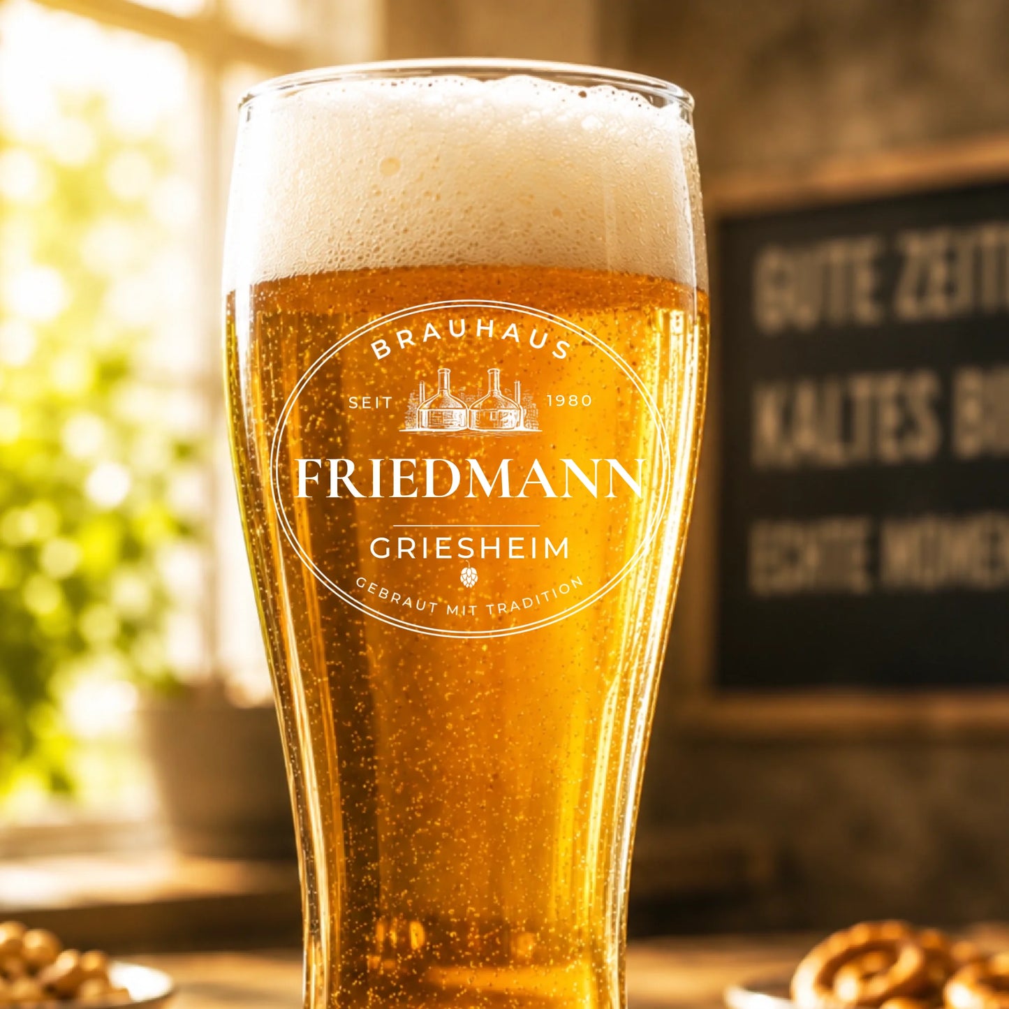 Mockup Weizen nah voll