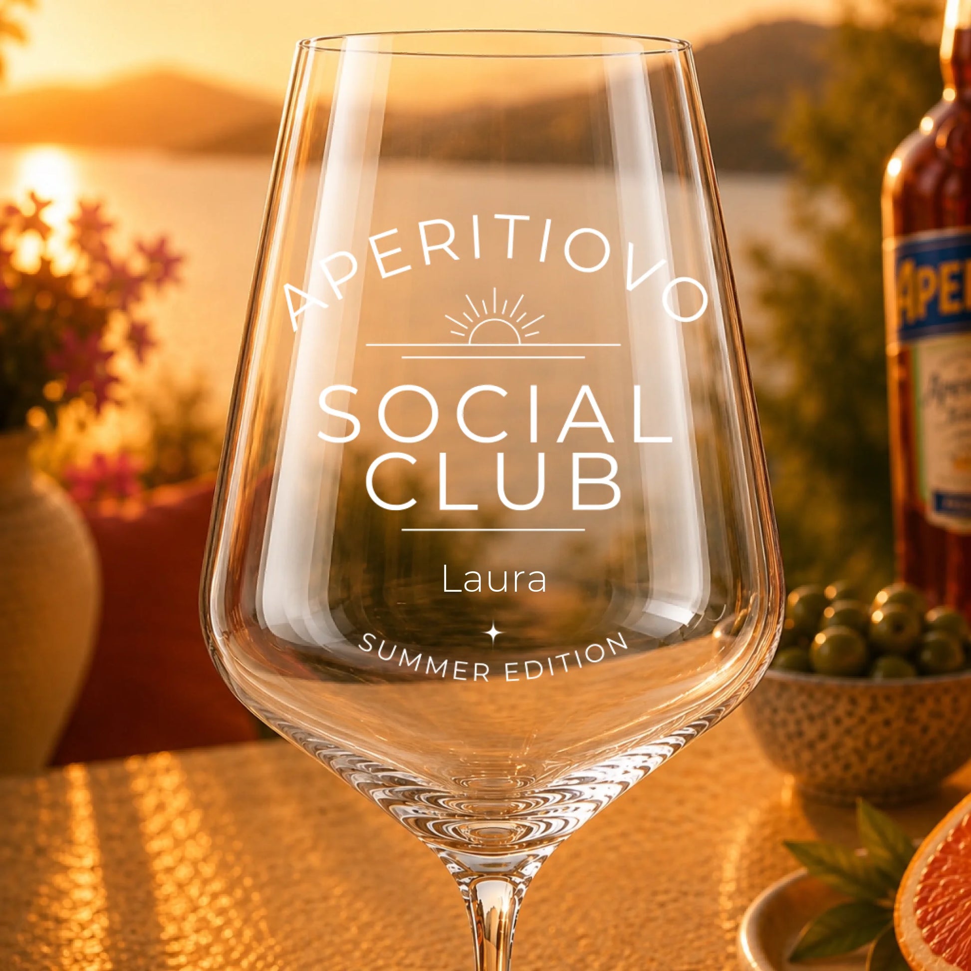Aperol Mockup - Nah leer