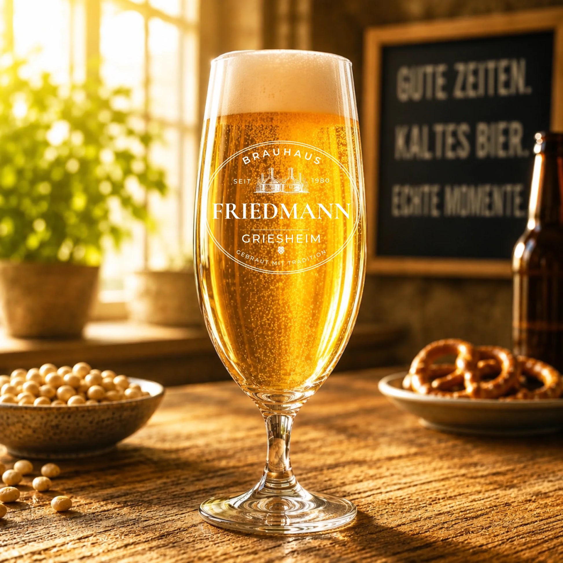 Mockup - Pilsglas - Voll