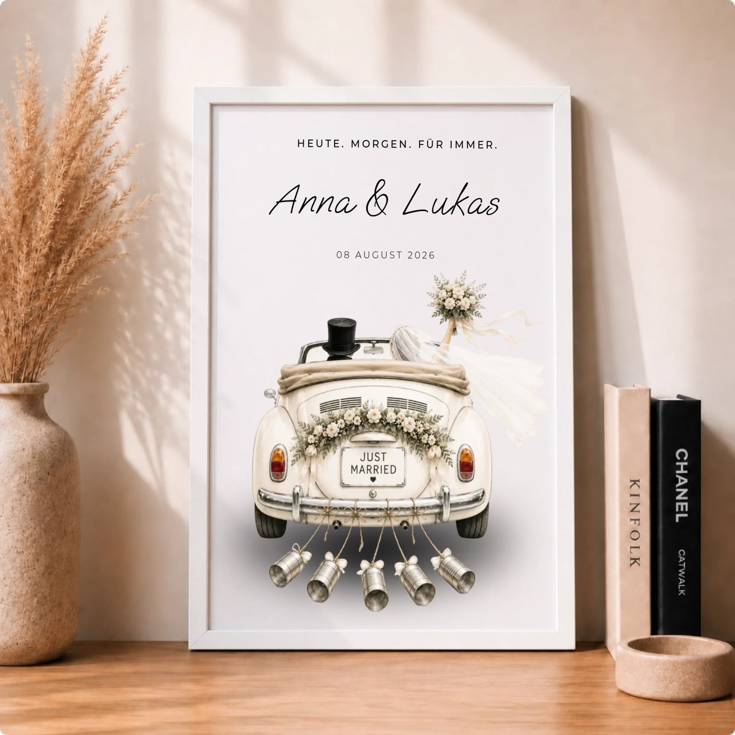 Poster DIN A3 mit weissem Rahmen_Mockup