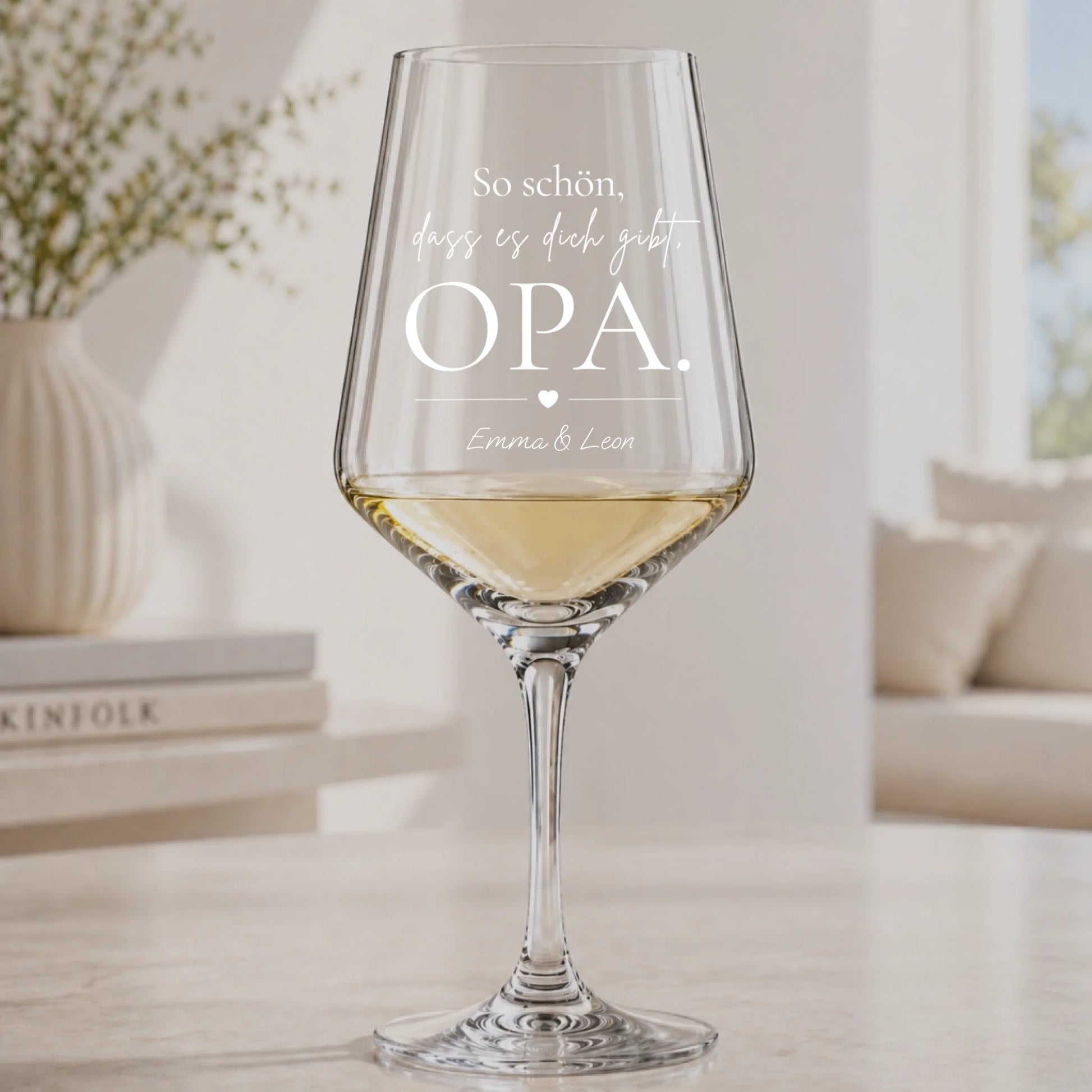 Mockup - volles Glas