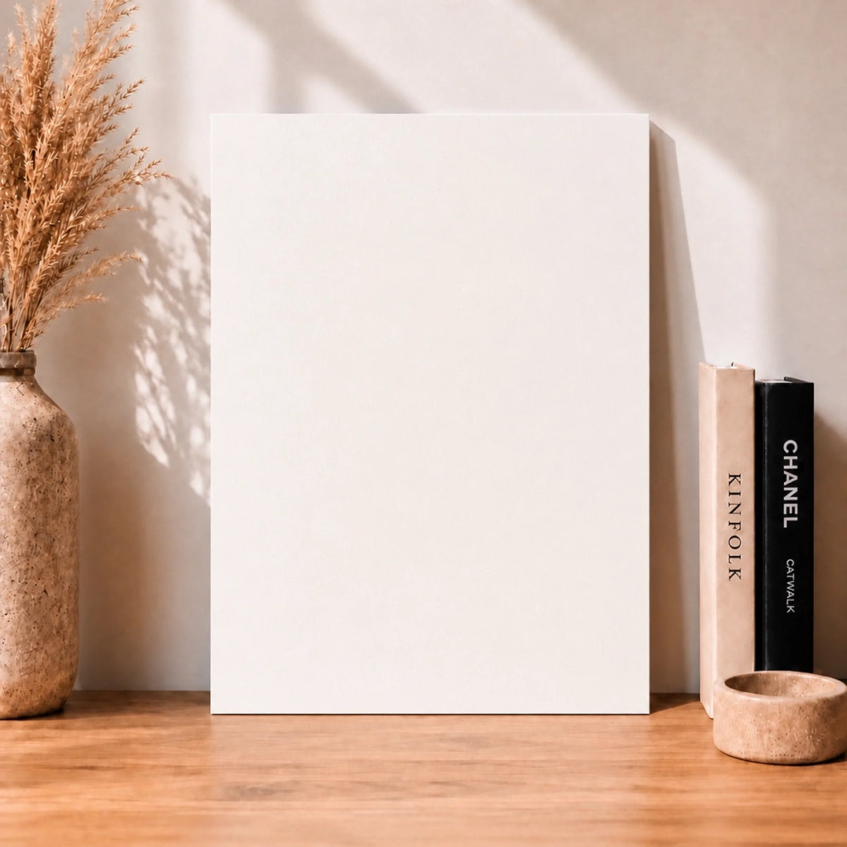 DINA A4 Mockup ohne Rahmen